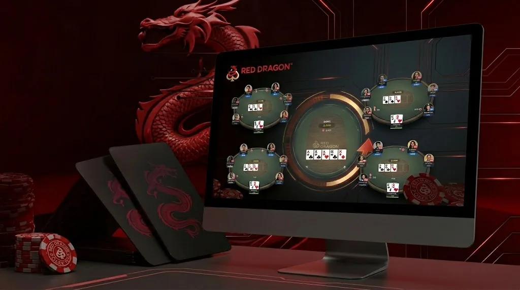 RedDragon Poker PC 客户端窗口